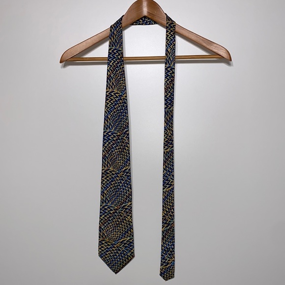 Missoni Cravatte 100% Silk Neck Tie Abstract Design - Picture 3 of 11